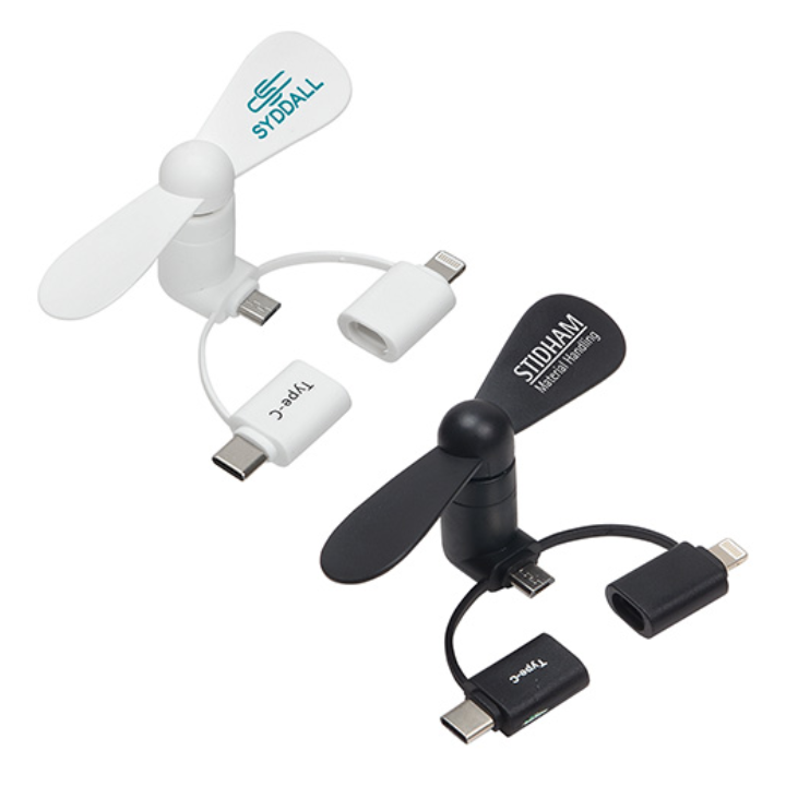 Promotional Mini Phone Fan-3-in-1  