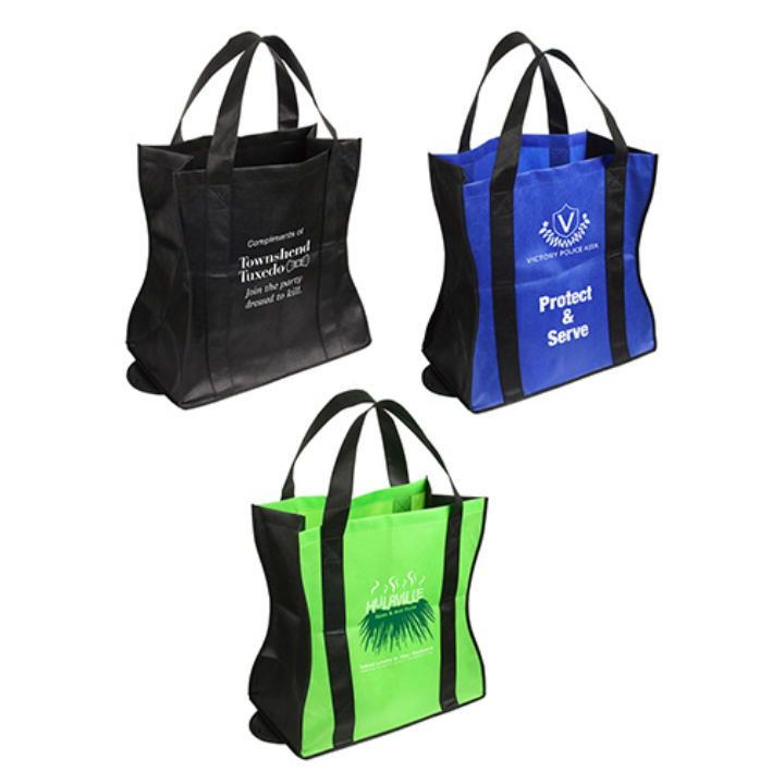 Promotional Wave Rider Folding Tote
