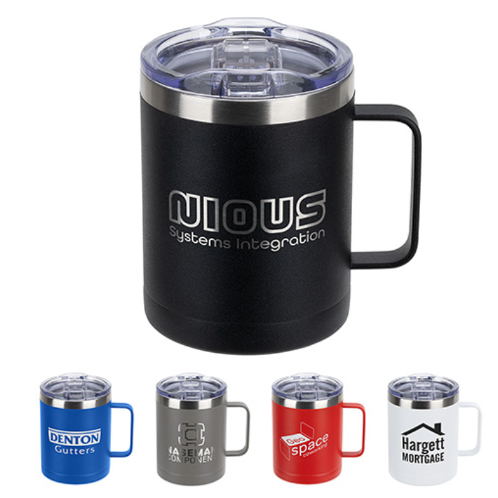 Promotional Ceva Copper-Lined Insulated Mug-14 Oz. 