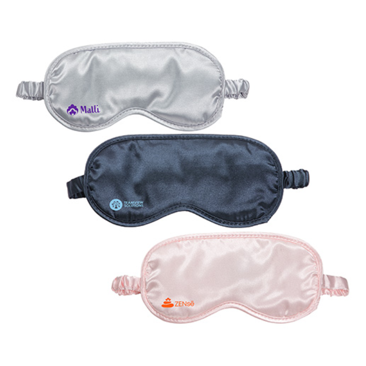 Promotional Bouquet Scented Satin Sleep Mask