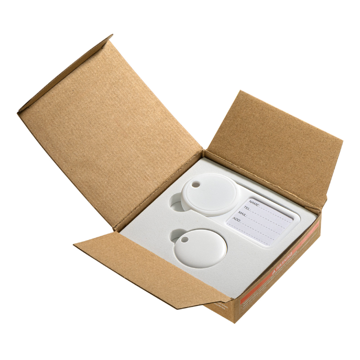 Navi Air Tracker & Luggage Tag Combo Compatible with iOS Find My App