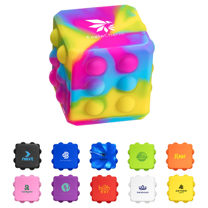 Promotional Push Pop Cube