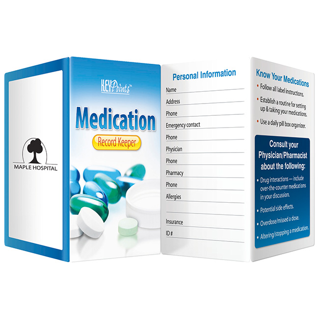 Promotional Medication Record Keeper