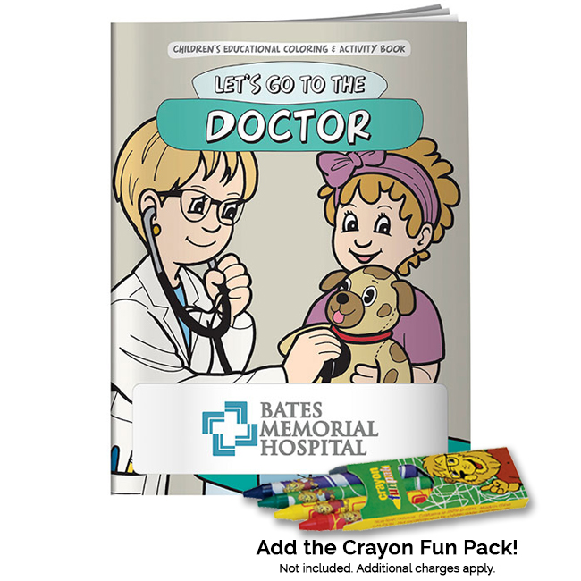 Let's Go to the Doctor Coloring Book