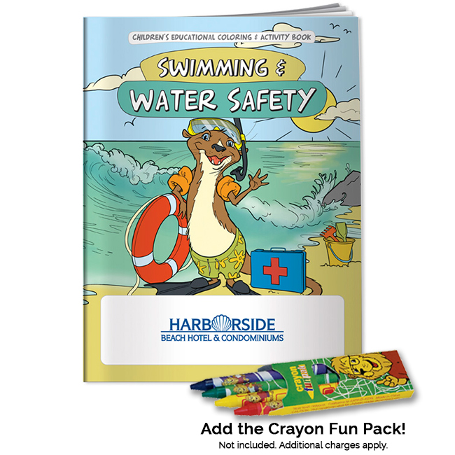 Promotional Coloring Book: Swimming & Water Safety