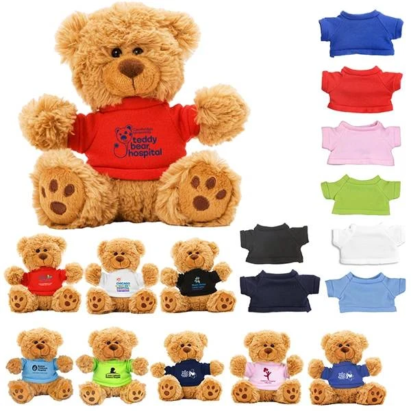 Cuddly Plush Teddy Bear - 6