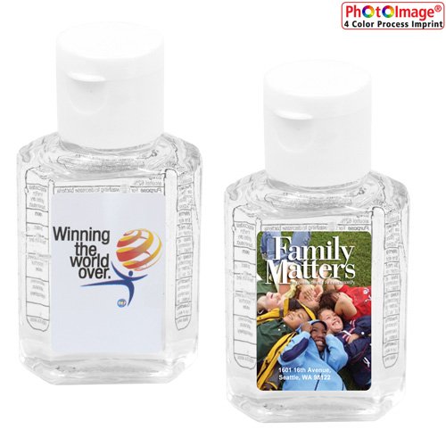 Promotional Antibacterial Gel in Flip-Top Squeeze Bottle