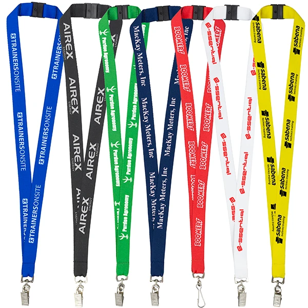 Promotional Lanyard with Breakaway Release-3/4