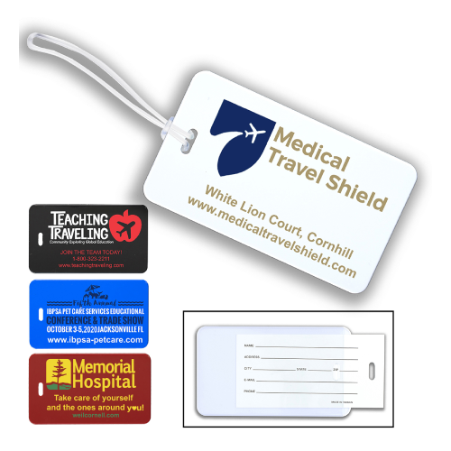 Slip-In Pocket Luggage Tag
