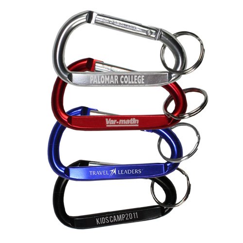 Promotional Carabiner with Split Ring - Medium