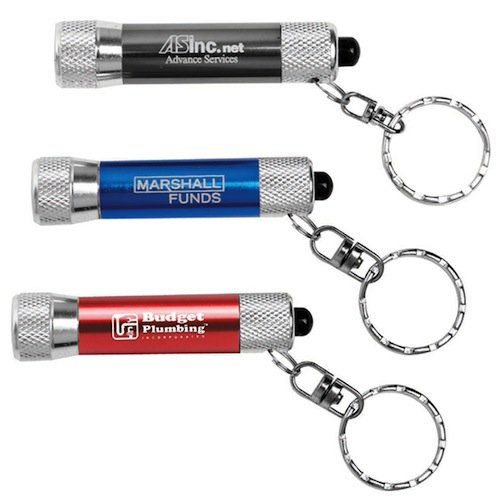 Promotional Mini 3 LED Aluminum Keylight