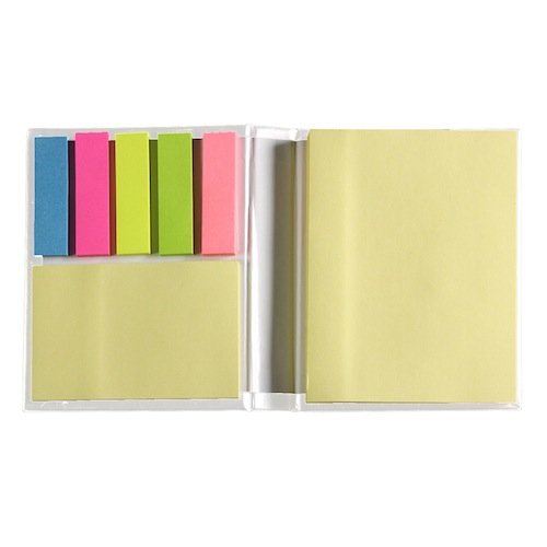 Full Size Sticky Note/Flag Book (4 Color Process)