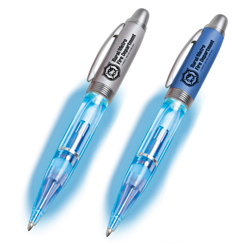 Blue Light Up Pen Promotional Blue Light Up Pen Light Up Pens 0.92 Ea