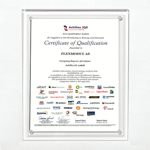Promotional Certificate Holder - Clear on Clear