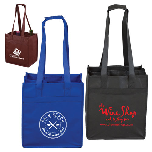 Promotional Wine Bottle Tote