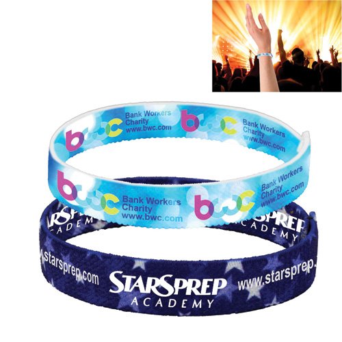 Promotional Stretchy Elastic Dye Sublimation Wristbands