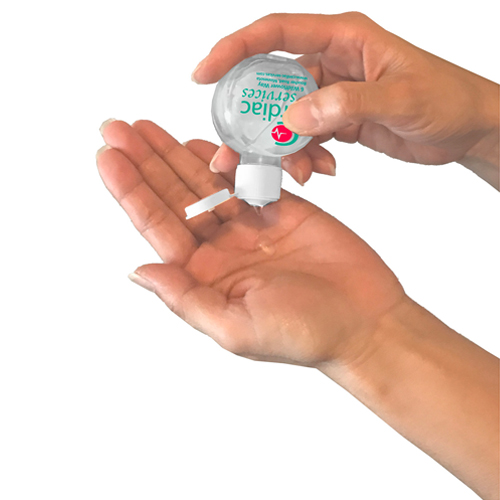 Compact Hand Sanitizer in Squeeze Bottle 1 Ounce Hand Sanitizers