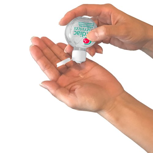 Compact Hand Sanitizer in Squeeze Bottle - 1 Ounce 