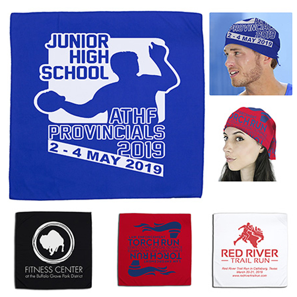 Promotional The Cooling Bandana Headband and Neck Wear