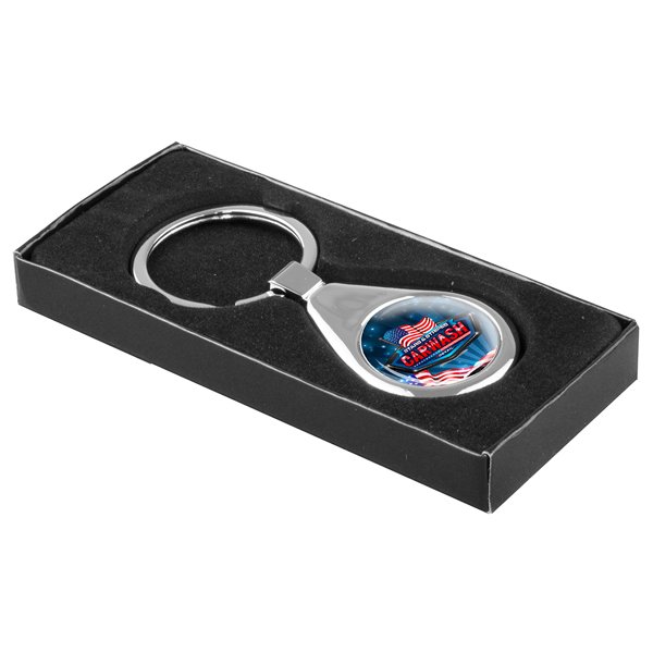 Promotional Raindrop Economy Metal Keyholder