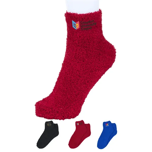 Promotional Soft and Fuzzy Fun Sock
