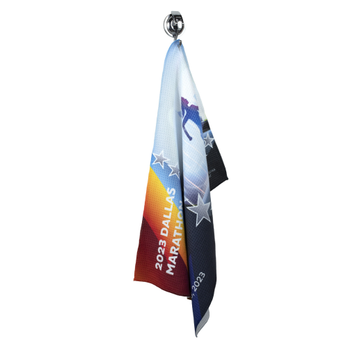 Full-Color Waffle Weave Sports & Gym Towel