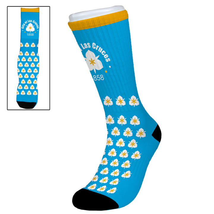 Promotional Dye Sublimated Crew (Athletic) Socks