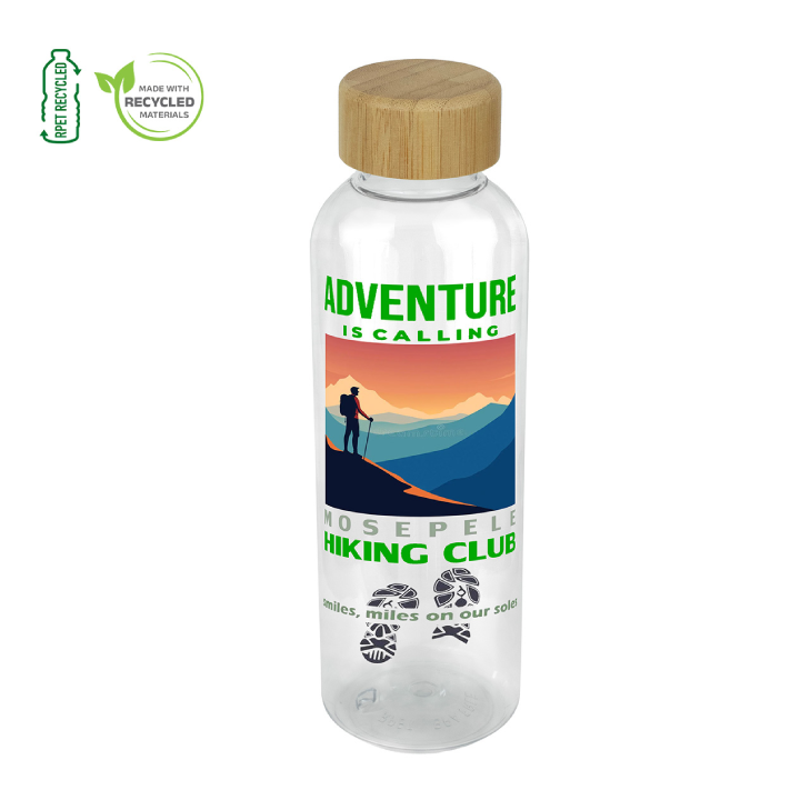 Promotional 22 oz Recycled RPET Bottle