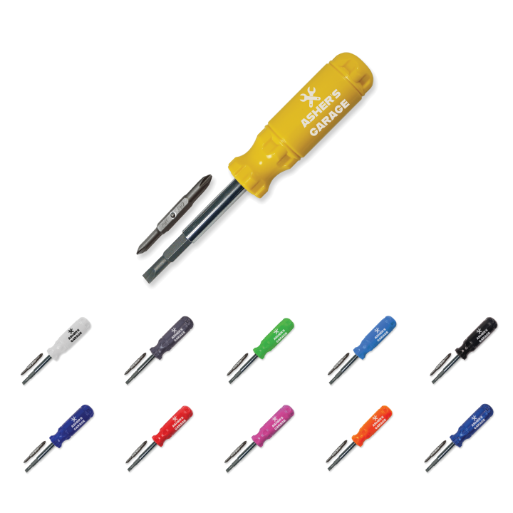 Promotional Screwdriver-6 In One 