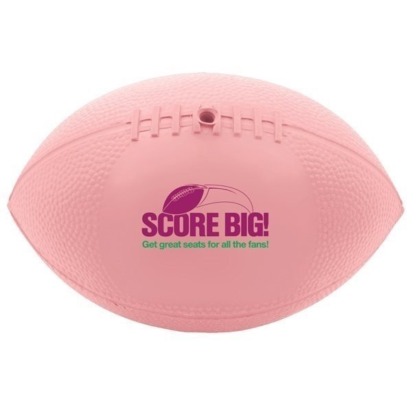 Pink Mini Plastic Football