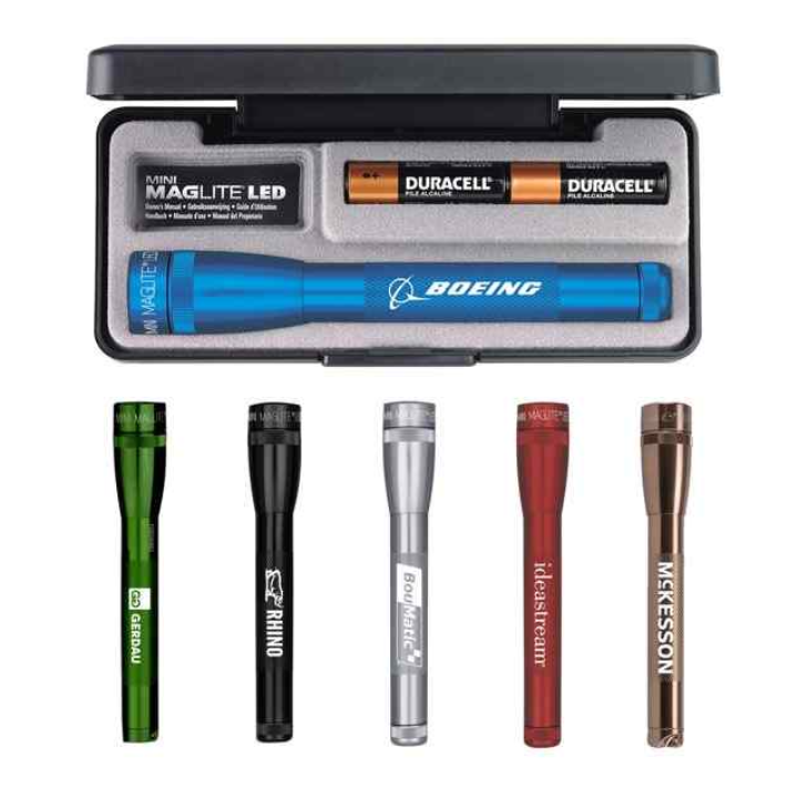 Promotional Mag Lite 2AA Cell LED Flashlight