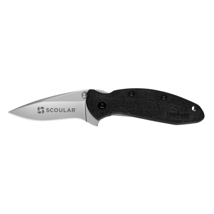 Promotional Kershaw Scallion Knife - Black
