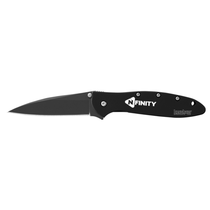 Promotional Kershaw® Leek Knife - Black