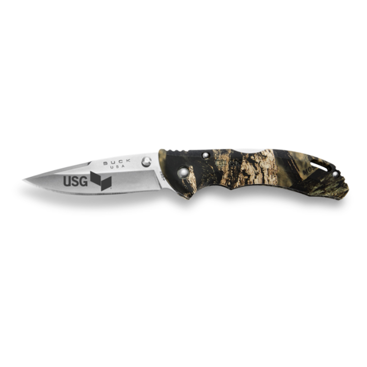 Promotional Buc® Bantam™ BLW Camo Lockback Knife