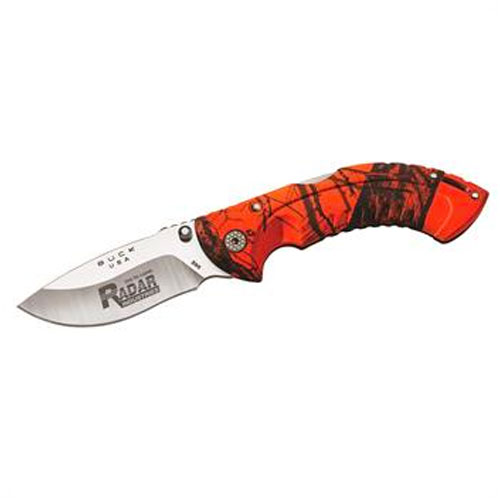 Promotional Buck Orange Folding Omni Hunter 