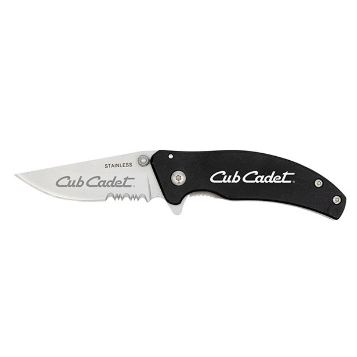Promotional Cedar Creek® Black Paragon Pocket Knife
