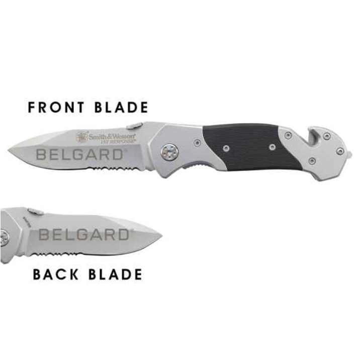 Laser Engraved Smith & Wesson® 1st Response Liner Lock Knife Laser Engraved Smith & Wesson® 1st Response Liner Lock Knife