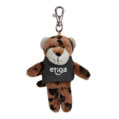 Promotional Leopard Wild Bunch Key Tag