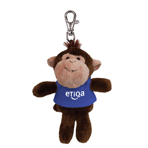 Monkey Wild Bunch Key Tag