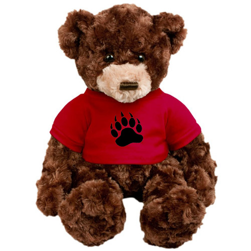 Promotional Dexter Plush Bear - Dark Brown - 10