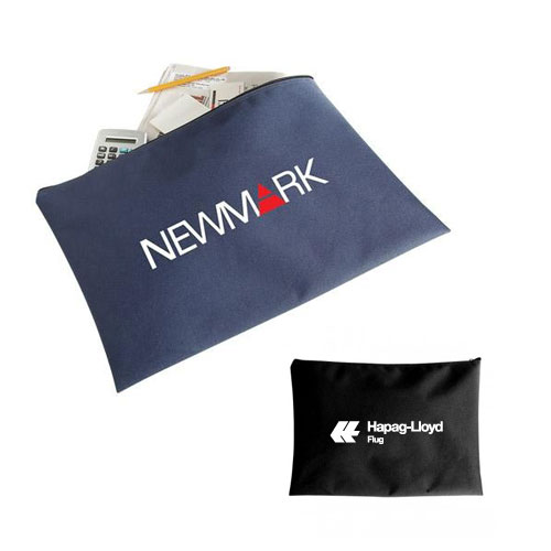 Promotional Legal Sized Zippered Portfolio