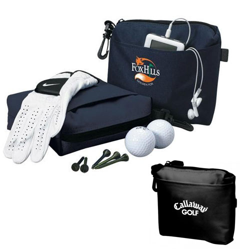 Custom Golf Ditty Bags Golf Pouch Golf Tee Bags Promotional Ditty Bag