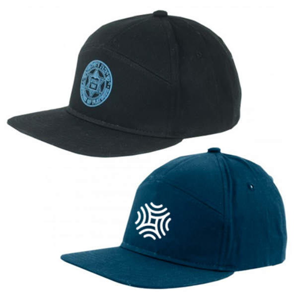 View Image 2 of Structured 7-Panel Cap 