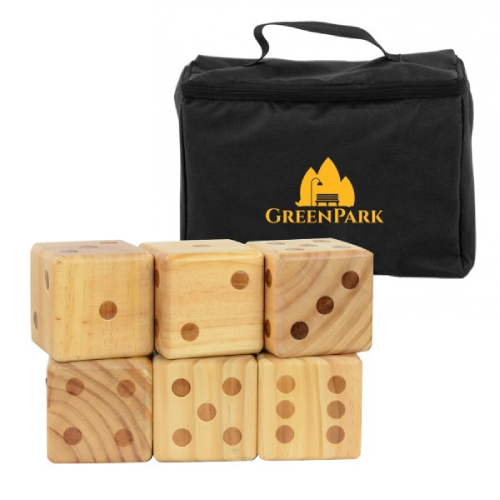 Oversize Wooden Yard Dice Game 