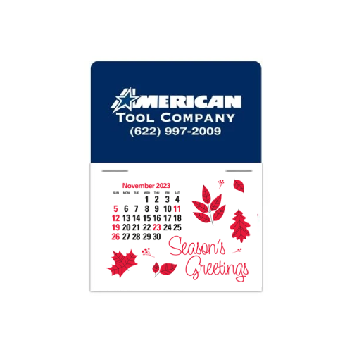 Promotional Press N Stick - Rectangle Calendar