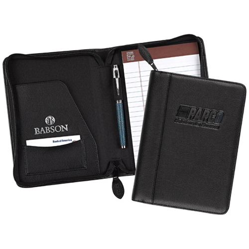 Promotional New Englander Jr. Zip Pad Folio