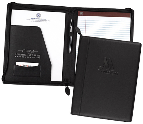 Promotional Cape Ann Zip Pad Folio