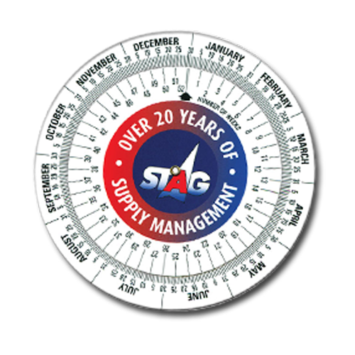 Date Finder Calculator s imprinted with your logo.