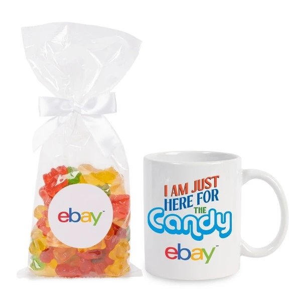 Promotional Clever Candy Gummy Bears Mug Set