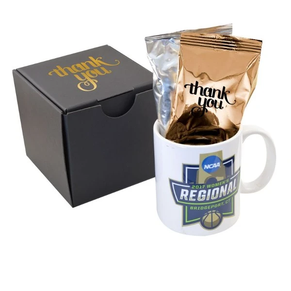 Mug Gift Set with Gourmet Tea